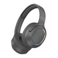 thumbnail image 1 of Hwkond Bluetooth Headset Over-Ear Bluetooth Headphones LED Lighting Foldable Wireless Headphones Low Latency With Microphone And Breathing Up to 25% Off, 1 of 1