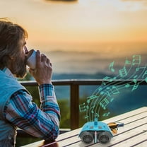 Hwkond Bluetooth Speakers Watching Mobile Phone Bracket With Colorful Light Fighter's Cool Shape TG811 Wireless Bluetooth Speaker Is Also A Cool Decoration At Home On Clearance