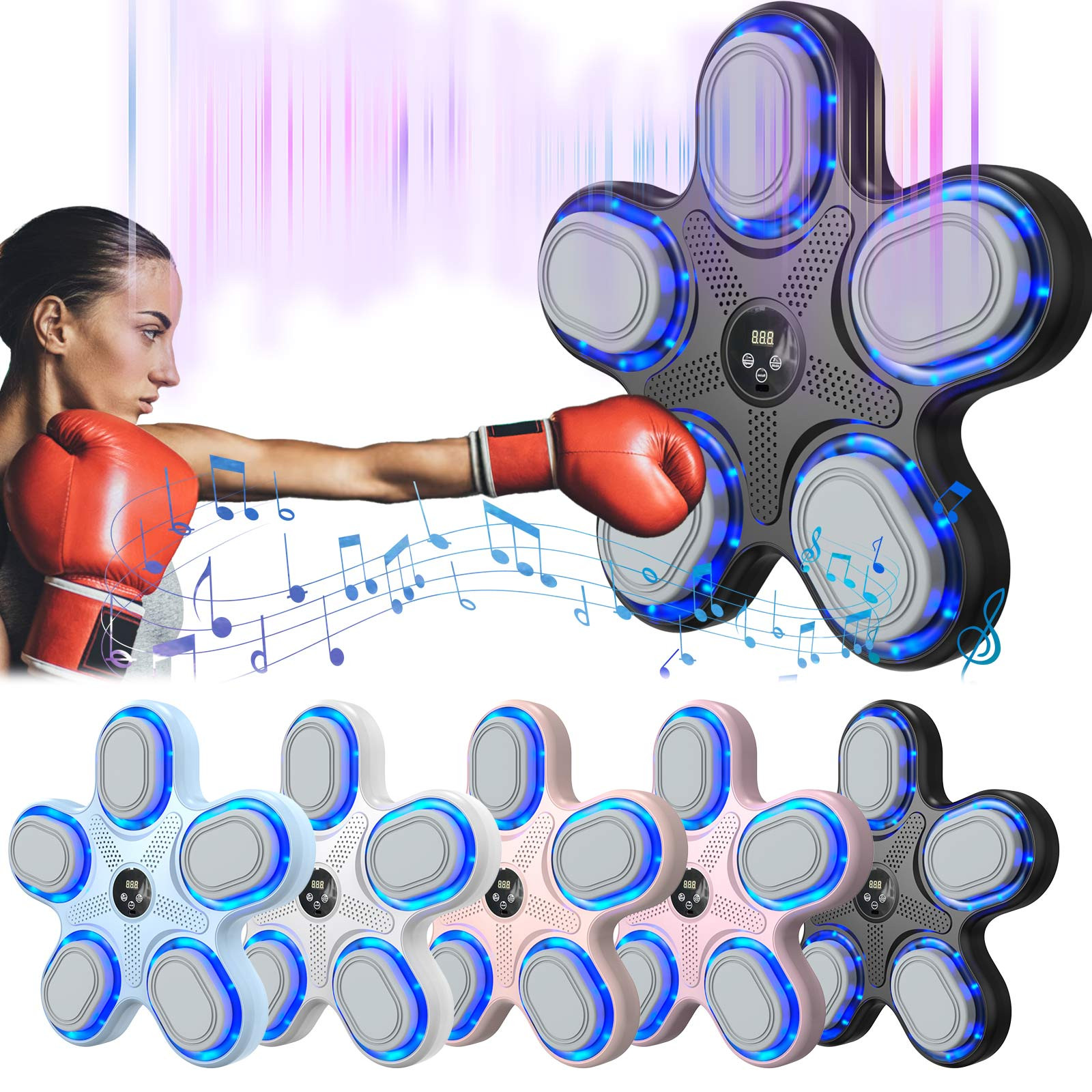 Music Boxing Machine LED: La Palestra A Casa Tua Tra Musica E Divertimento