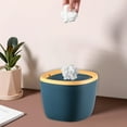 thumbnail image 1 of Hwkond Car Garbage Can Desktop Trash Can Living Room Debris Bucket Car Home Desk Restaurant Storage Barrel Trash Basket, 1 of 6