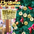 thumbnail image 1 of Hwkond Christmas Balls Decorations 101PCS Christmas Balls Ornaments Painted Christmas Tree Decorations,Plating Christmas Hanging Ball Shatterproof Sparkling Plastic Christmas Balls (Gold,1.18In), 1 of 7