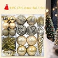 thumbnail image 1 of Hwkond Christmas Decorations Indoor 44pc Electroplated Plastic Christmas Ball Set, 1 of 8