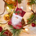 thumbnail image 1 of Hwkond Christmas Gift Bags Christmas Decoration Christmas Rudolph Linen Christmas Stockings Small Children's Gift Bag Up to 70% Off, 1 of 6