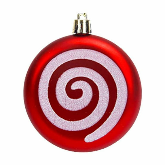 Hwkond Christmas Indoor Decorations Christmas Decoration Pendant With Bright Light Rotating Thread Painted Ball Colored Ball Colored Ball Christmas Tree Electroplated Christmas Ball Decoration