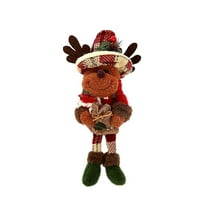 Hwkond Christmas Indoor Decorations Christmas Tree Decoration Hanging New Snowman Doll Christmas Holiday Window Decoration High Hat Doll Small Hanging Gift