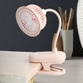 thumbnail image 1 of Hwkond Clip Fans Small Fan Clipable Desktop Small Fan USB Rechargeable Desktop Clip Type Small Fan on Clearance, 1 of 6