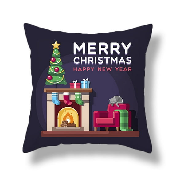 Hwkond Couch Throw Pillows Covers Christmas Sofa Bed Home Decor Pillow Case Cushion Cover,(Up to 25% Off)MulticolorB