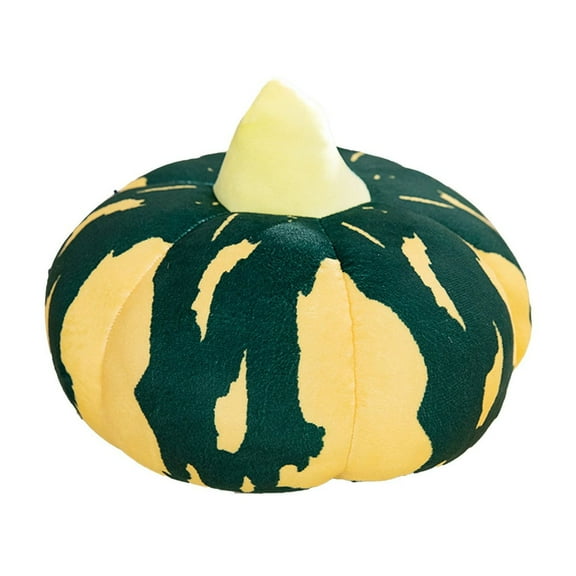 Hwkond Decorative Pillow Halloween Simulation Pumpkin Pillows Colorful Pumpkin Decoration Ornament Activity Gift Boys And Girls Holiday Birthday Gift,Green