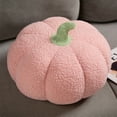 thumbnail image 1 of Hwkond Decorative Pillows, Inserts & Covers Halloween Pumpkin Throw Cushion Pumpkin Toy Stuffed Pumpkin Plush Toys Soft Pumpkin Throw Cushion Gifts For Home Decoration Party,Pink, 1 of 4