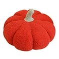 thumbnail image 1 of Hwkond Decorative Pillows, Inserts & Covers Pumpkin Pillow Halloween Toy Cushion Knitted Wool Style Pumpkin Living Room Sofa Cushion,Red, 1 of 5