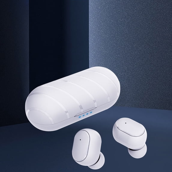 Hwkond Ear Buds Or Earbuds Bluetooth 5.0 Wireless Earbuds With Wireless Charging Case Stereo Headphones In Ear Built In Mic Headset Premium Sound With Deep Bass For Sport 25% Off Promotion