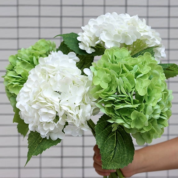 Hwkond Fake Flower Simulated Large Embroidered Ball With Realistic And Moisturizing Touched Artificial Wedding Floral Decoration-wedding Artificial Flowers