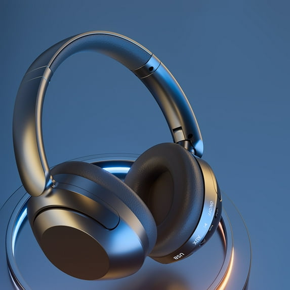 Hwkond Gaming Headsets Bluetooth Headphones Over-Ear, Wireless Headphones With Microphone, HiFi Stereo Foldable Lightweight Headset For Cellphone & PC Up to 25% Off