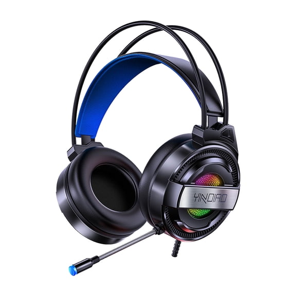 Hwkond Gaming headset PC, Headworn Computer Gaming Earphones, Wired Earphones, 3.5mm Gaming Earphones