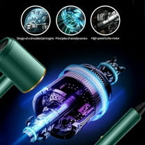Hwkond Hair Dryer with Diffuser, Electric Hair Dryer High-power Electric Hair Dryer Home Hair Dryer Hot Wind Comb Hair Salon Blowing Comb Clearance Sale
