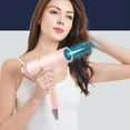 thumbnail image 1 of Hwkond Hair Dryers for Women, Electric Hair Dryer High-power Electric Hair Dryer Home Hair Dryer Hot Wind Comb Hair Salon Blowing Comb Lightweight Travel Hairdryer Salon Blowing Comb Clearance Sale, 1 of 9