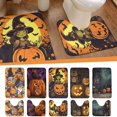 thumbnail image 1 of Hwkond Halloween Rug for Living Room Diatom Mud Absorbent Floor Mat Bathroom Slip Quick Drying Long Strip Foot Mat Two-piece Set Easy To Maintain(40x60cm), 1 of 5