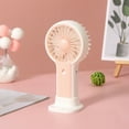 thumbnail image 1 of Hwkond Handheld Fan USB Handheld Fan - With Base - Vertical Blower - Mini Rechargeable And Easy To Store Small Fan on Clearance, 1 of 8