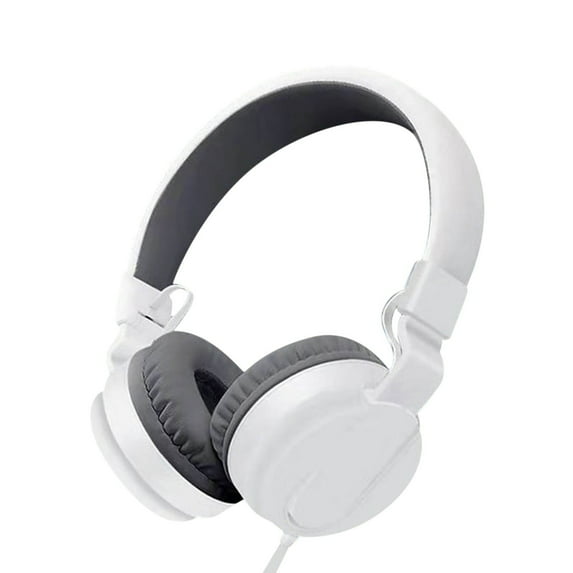 Hwkond Headphones Wired, Noise-Cancelling Heavy Bass Headset Gaming Wired Universal Headset Foldable