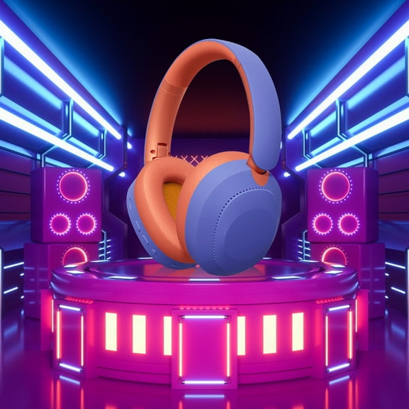 Hwkond Headphones Wireless Bluetooth Bluetooth Headphones Wireless Earbuds Over Ear Bluetooth Wireless Headphones Intelligent Noise Reduction HiFi Stereo Foldable Lightweight Headset With Bass