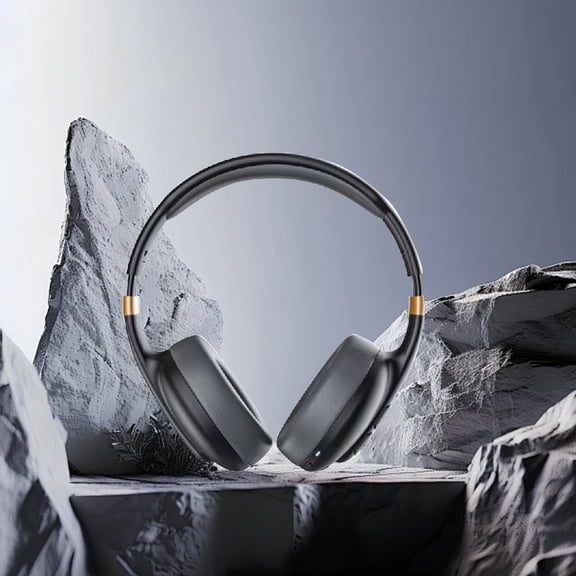 Hwkond Headphones Wireless Bluetooth Intelligent Noise Reduction Over Ear Wireless Bluetooth Headphones With HD Call Quality HiFi Sound 30 Hours Battery Life And AUX Cable - Perfect For Games