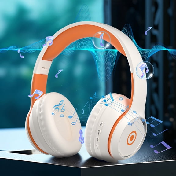 Hwkond Headset with Mic Wireless Bluetooth Headset Trend Tonal Heavy Sports Headset Up to 25% Off