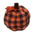 thumbnail image 1 of Hwkond Large Throw Pillows Fall Home New Favourite Delicate Checkered Pumpkin Fabric Material Warm Feel,Orange, 1 of 5