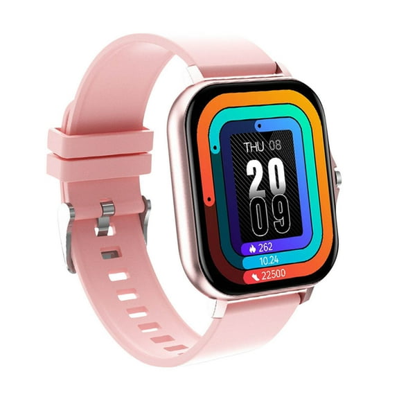 Hwkond Men Women Smart Watches, Smartwatch Bluetooth Talk Motion Meter Step Bluetooth Call Listen To Music Smartwatch(Pink)