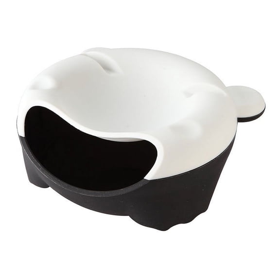 Hwkond Mini Trash Can New Desktop Trash Can Lazy Fruit Snack Nut Melon And Fruit Bowl Double-layer Plastic Candy Basin Up to 50% Off