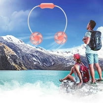 Hwkond Neck Fan Sports Portable Necks Fan Foldable Hose USB Charging Long Battery Life Two-speed Adjustment Small Fan Outdoor Travel Car Portable Silent Fan on Clearance