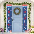 thumbnail image 1 of Hwkond Party Supplies & Decor Independence Day Couplets Independence Day Door Curtain Decorations Background Props on Clearance, 1 of 6