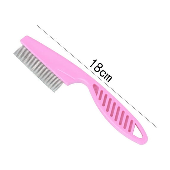 Hwkond Pet Brush for Cats Pet Hair Grooming Comb Flea Shedding Brush Puppy Dog Stainless Comb