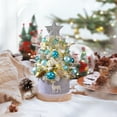 thumbnail image 1 of Hwkond Pre-Lit Artificial Christmas Tree Christmas Tree Home 45CM Minis Small Desktop Christmas Tree Ornaments Decorations Gifts, 1 of 6