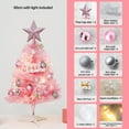 thumbnail image 1 of Hwkond Pre-Lit Artificial Christmas Tree Glowing Mini Christmas Tree Set, 1 of 6