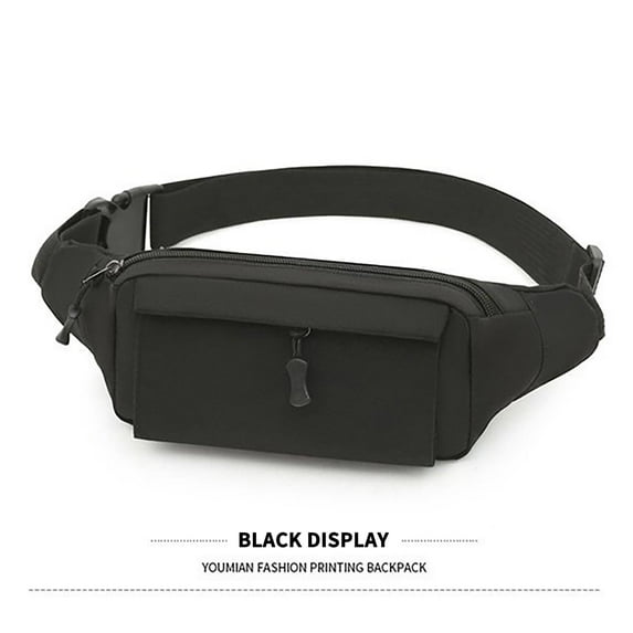 Sling Bag, Fashion Waist Bag Men's And Women's Casual Large Capacity Messenger Bag Men's Mobile Phone Waist Bag Clearance Sale
