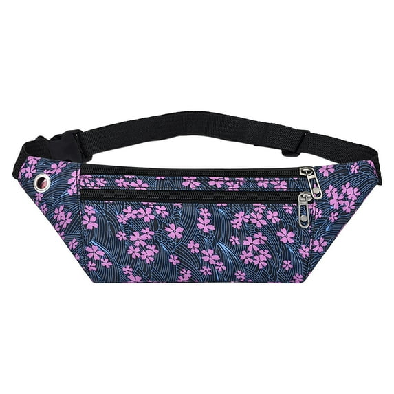 Hwkond Sling Bag, Fashion Waist Bag Men's And Women's Casual Large Capacity Messenger Bag Men's Mobile Phone Waist Bag Clearance Sale