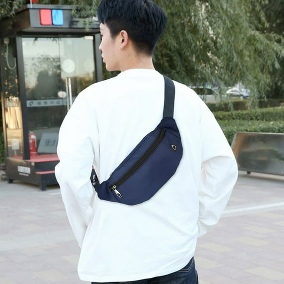Hwkond Sling Bags for Women, Pack For Man & Woman Travel Wallet Bag For Cell Phone Belt Bag Crossbody Bag With Headphone Hole For Travel Walking Running Hiking Cycling Clearance Sale