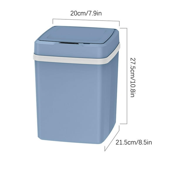 Smart Trash Can Intelligent Sensor Large Capacity Household Kitchen Living Room Trash Can on Clearance