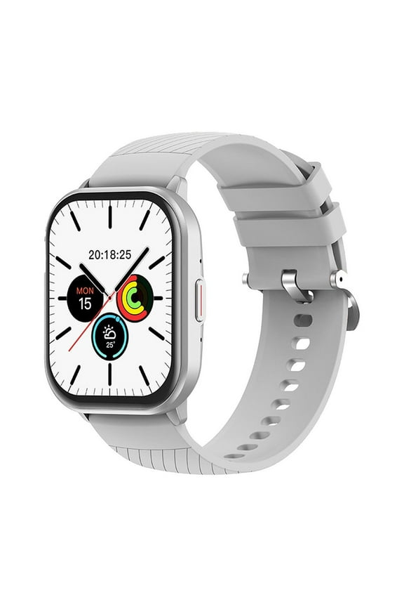 Smart Watch for Android, Smart Sports Watch HD Smart Bracelet Advanced Bluetooth Calling And Extra Long Battery Life Customised Dials With Multiple Patterns 2.01-inch HD Display(Silver)