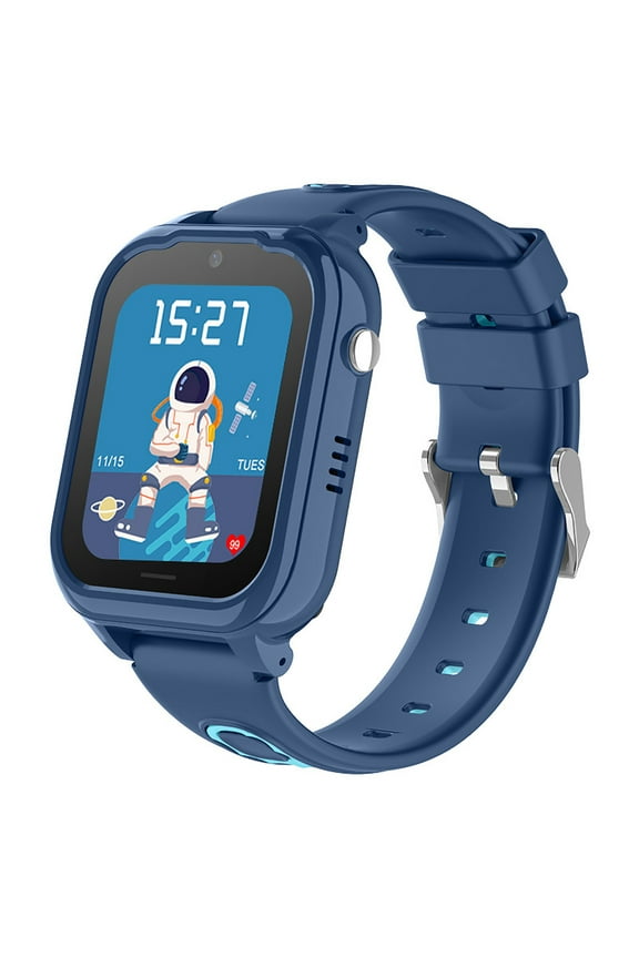 Smart Watch For Kids, Smart Watches Boys Girls Children's Smart Watch Telephone Watch 4G All Netcom 1.69 Large Screen Long Standby Video Call(Blue)