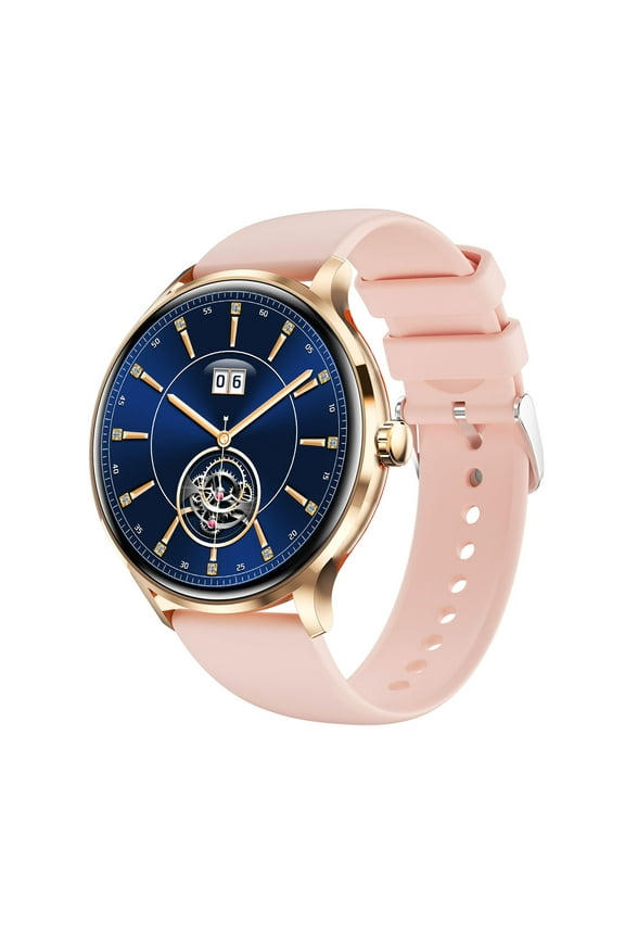 Smart Watch Women, New High-definition Screen Bluetooth Music Call Push Smartwatch Bracelet(Pink)