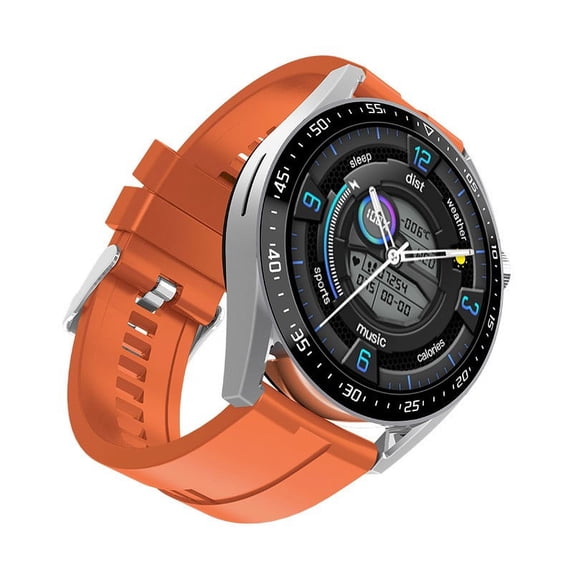Hwkond Smart Watches for Women, Large Screen Smartwatch With 1.52-inch Full Screen Bluetooth Call Button Function IP67 Smartwatch(Orange)