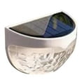thumbnail image 1 of Hwkond Solar Light Outdoors 2pcs Solar Fence Lights, Solar Lights, Outdoor Wall Mount Decorative Step Lights, Fence Lighting For Garden, Porch, Stair, Pool, Yard. on Clearance, 1 of 8