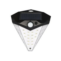 Hwkond Solar Light Outdoors Solar Outdoor Lights Motion Sensor Solar Powered Lights IP65 3 Modes Wall Security Lights for Fence Yard Garden Patio Front Door Daily Outdoor Lighting on Clearance