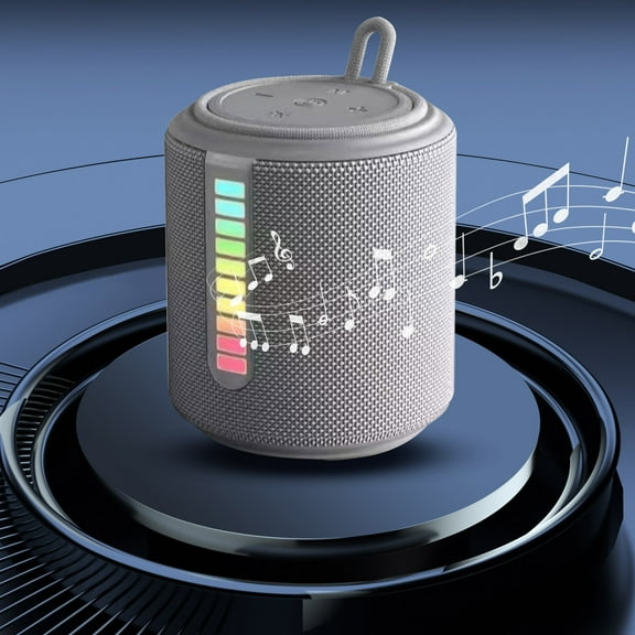 Hwkond Speakers Bluetooth Wireless Bluetooth Audio Cloth Speaker Plug-in Mini Stereo Outdoor Bluetooth Speaker Stylish External Light Long Battery Life Device Interconnection On Clearance