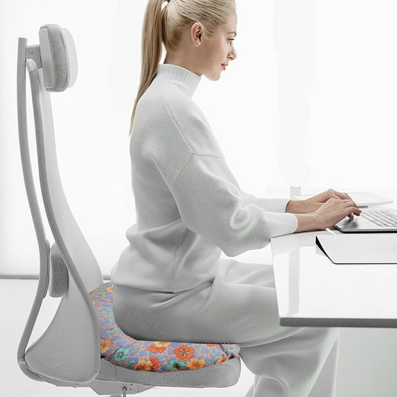 Hwkond Square Seat Pad Chair Cushion Dining Room Kitchen Decor Sofa Pillow Tie On Chair Multicolor, 40cm