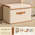 thumbnail image 1 of Hwkond Storage And Organization Non-woven Storage Box Foldable Storage Bag Wardrobe Clothing Storage Box, 1 of 2