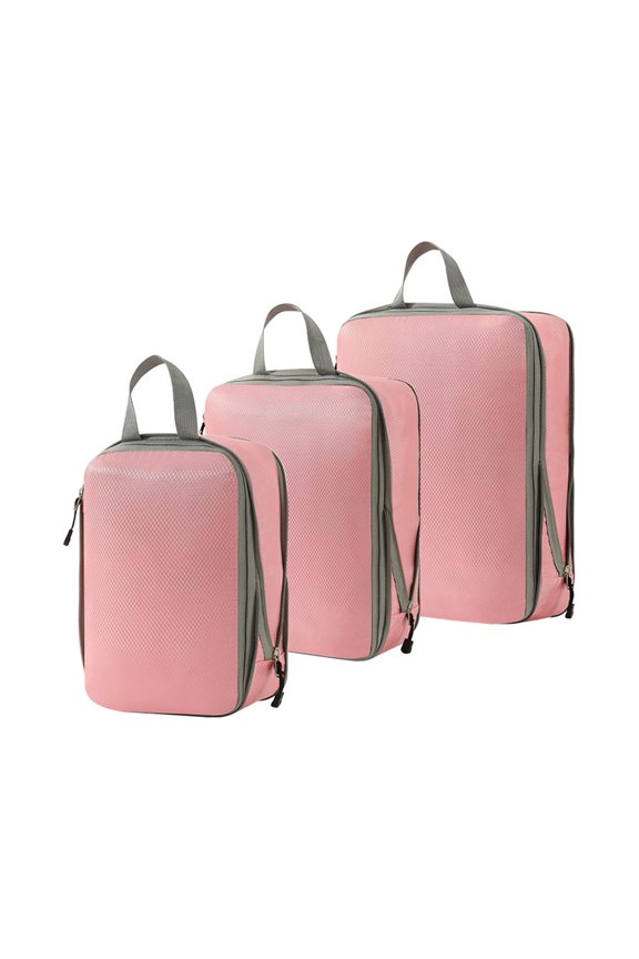 maho Storage Box Compression Packing Cubes For Travel, Travel Bags Luggage Organizers Travel Compression Cubes For Suitcases Double Capacity Design For Travel on Clearance