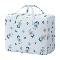 Hwkond Storage Box Heavy Duty Storage With Reinforced Handles Extra Large Storage Bags For Clothes Tote Bag Thickened Double Zipper For Space Saving Travel on Clearance