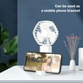 thumbnail image 1 of Hwkond Table Fan USB Desktop Fan Rechargeable Convenient Mini Small Folding Circulating Student Dormitory High Wind Power Fan on Clearance, 1 of 7